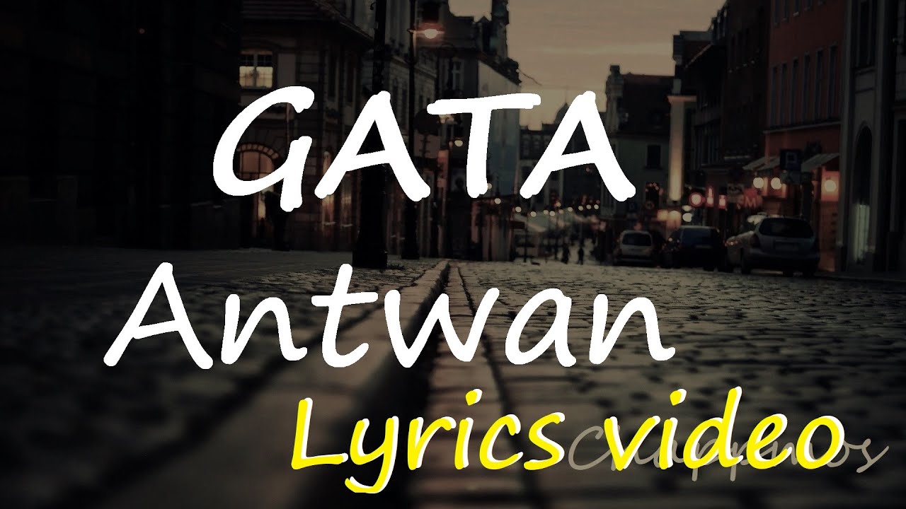 Ant Wan - Gata (lyrics video)