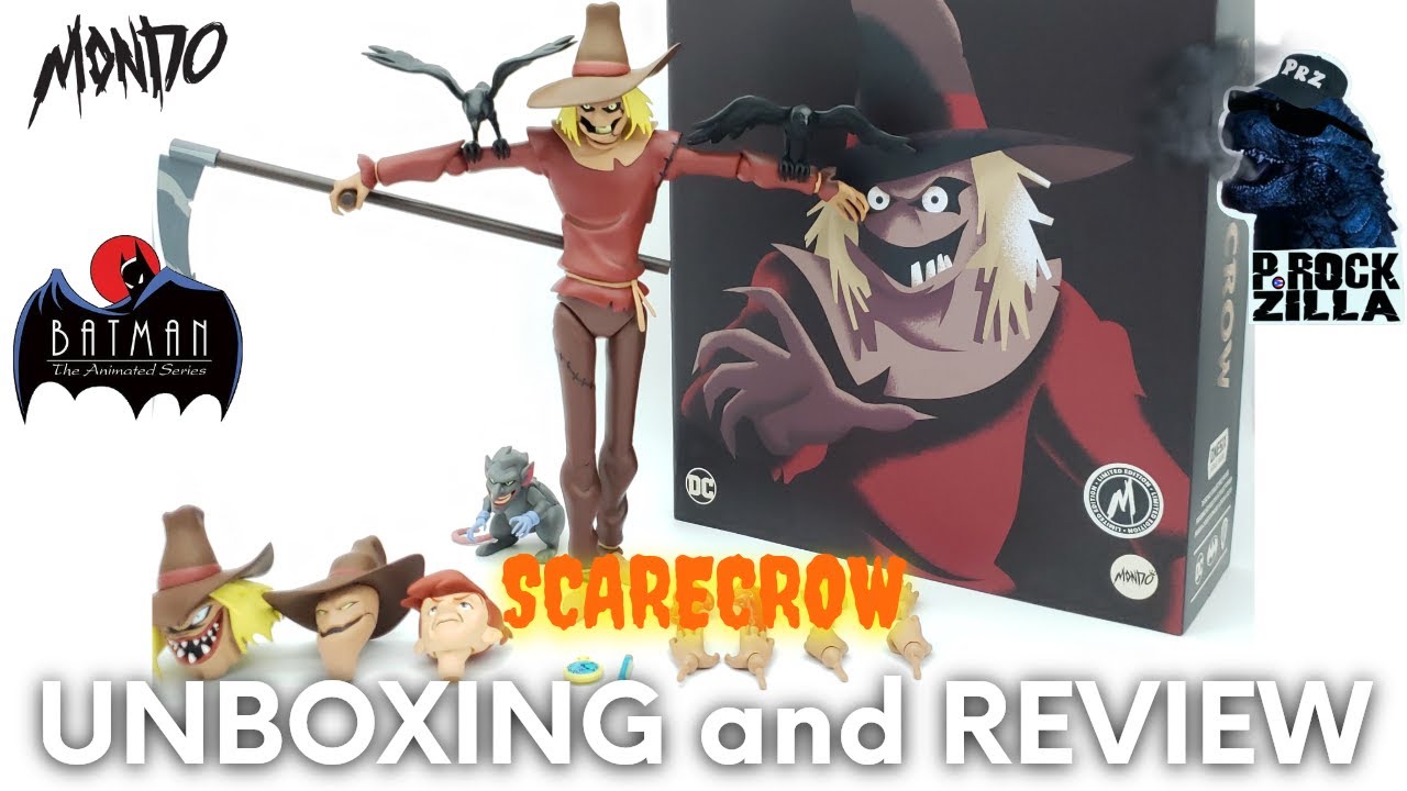 Mondo Scarecrow Limited Edition 1/6 Scale Figure | Batman The Animated Series | Unboxing & Review