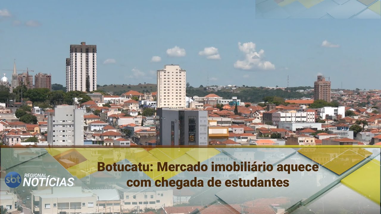 Botucatu: Mercado imobiliário aquece com chegada de estudantes (26/01/2026)
