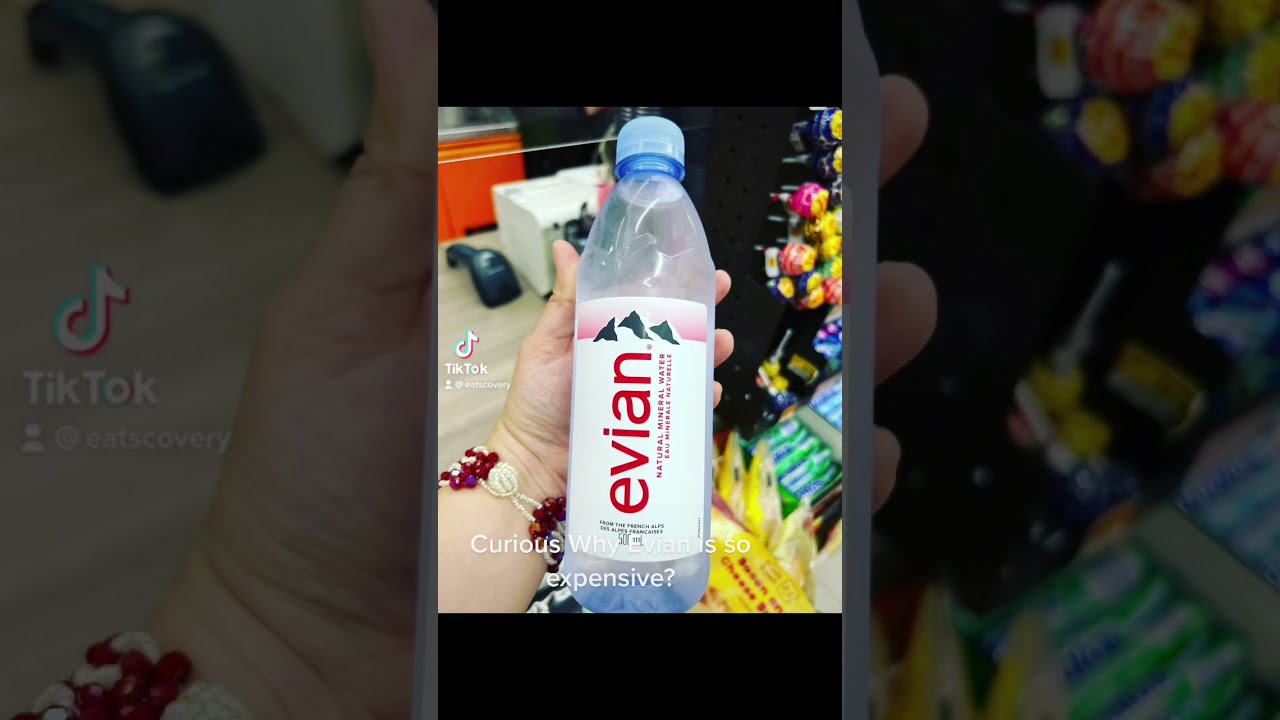 Почему вода Evian дорогая?