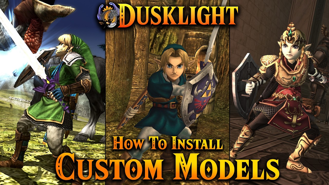Гайд по установке кастомных моделей в Twilight Princess [Dusklight] &mdash; Герой времени + другое!