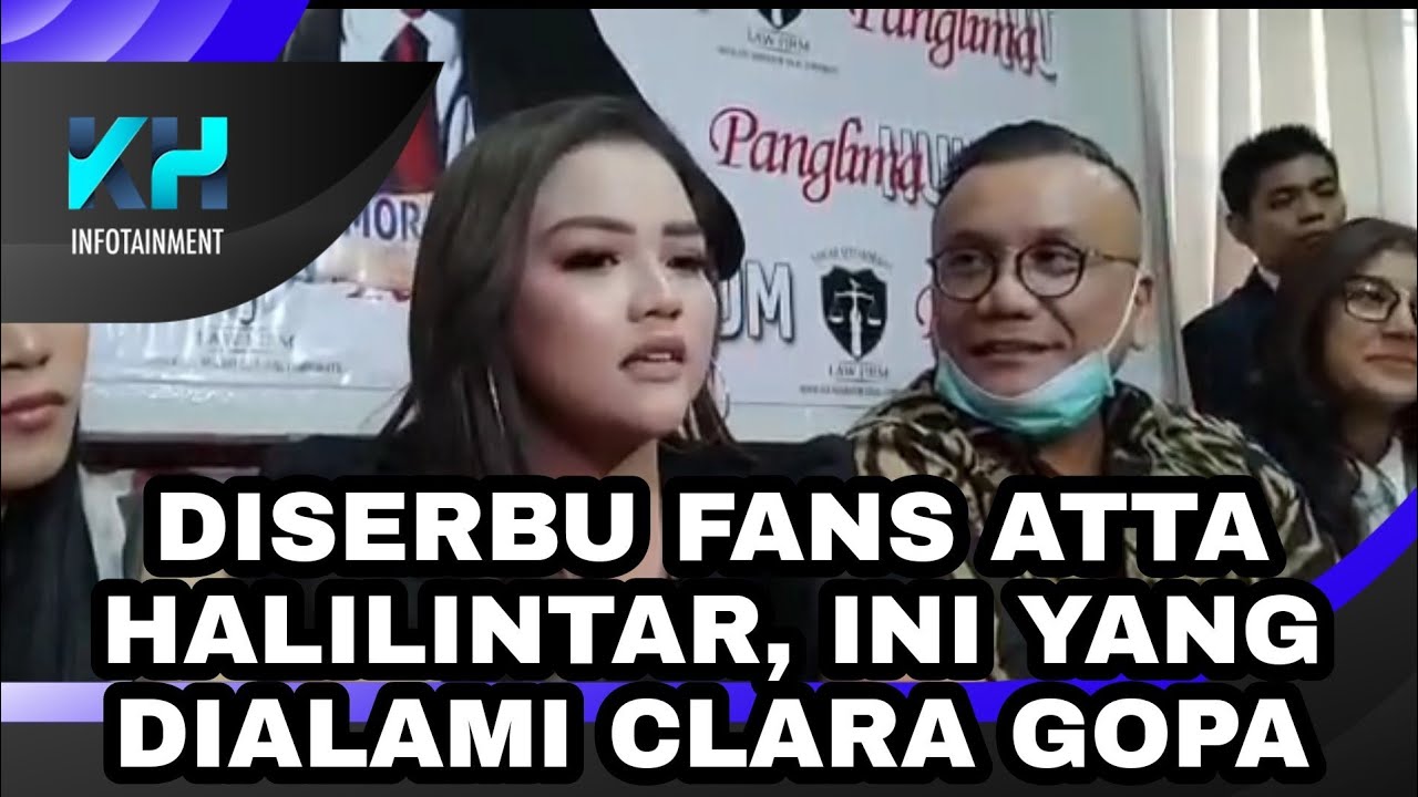 DISERBU FANS ATTA HALILINTAR, INI YANG DIALAMI CLARA GOPA
