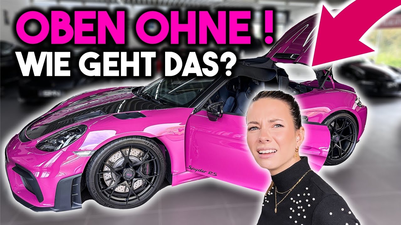 Porsche Spyder RS Verdeck öffnen??? Simon Motorsport