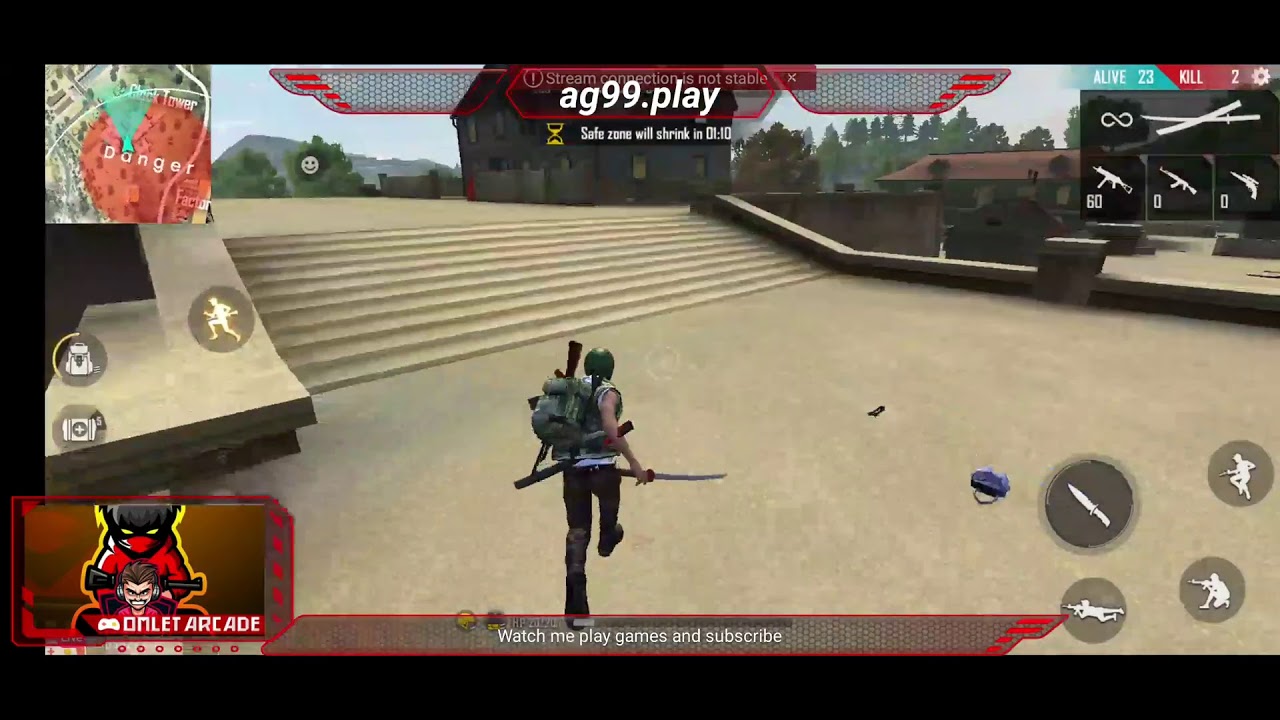 live  gameing top1 killing   Free Fire on gameplay  #Ag99paly