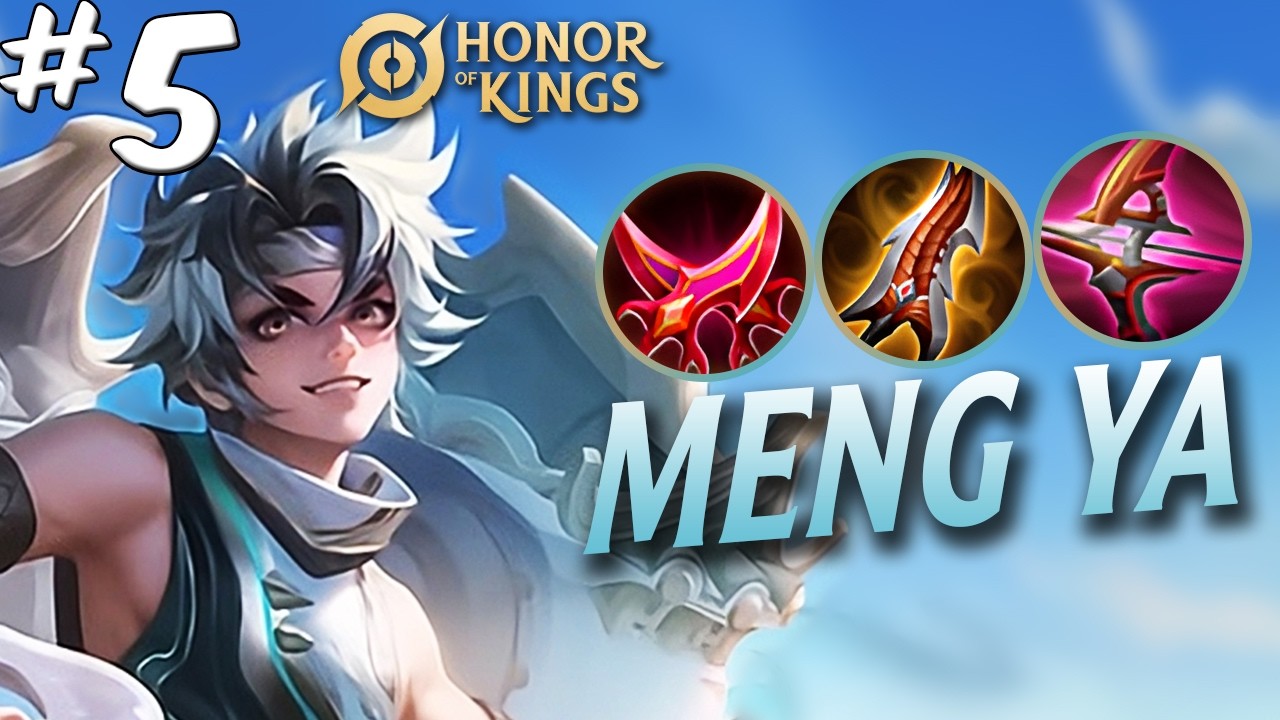 Casually climbing in solo queue with MengYa | Mengya Marksman Gameplay #5 | Honor of Kings