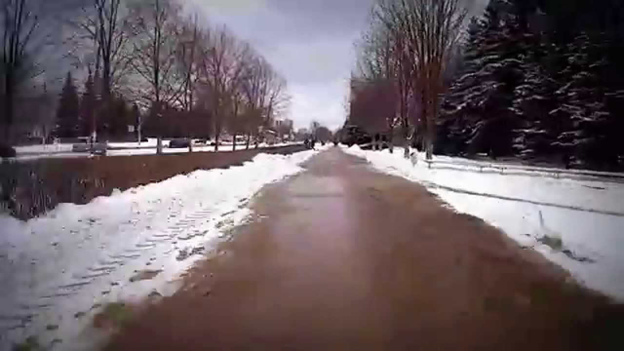 Обнинск. Ул.Ленина на GoPro. Ускорение 400%.