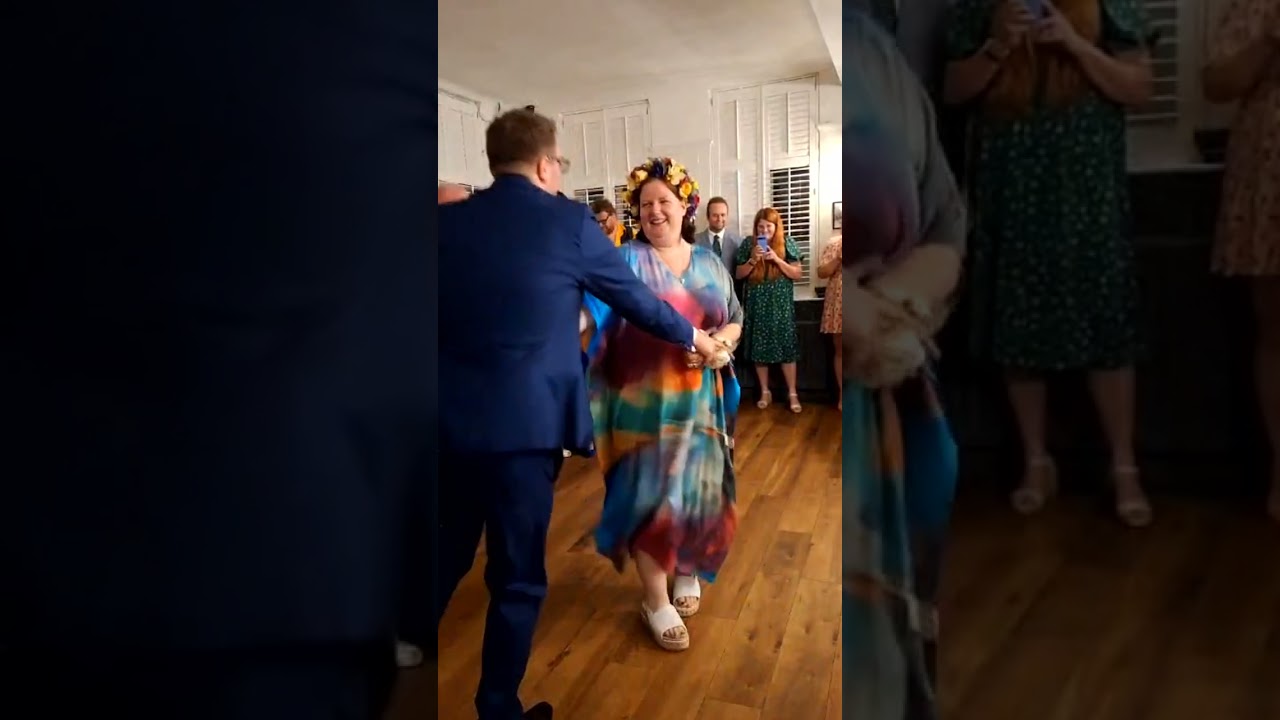 The first dance with my wife