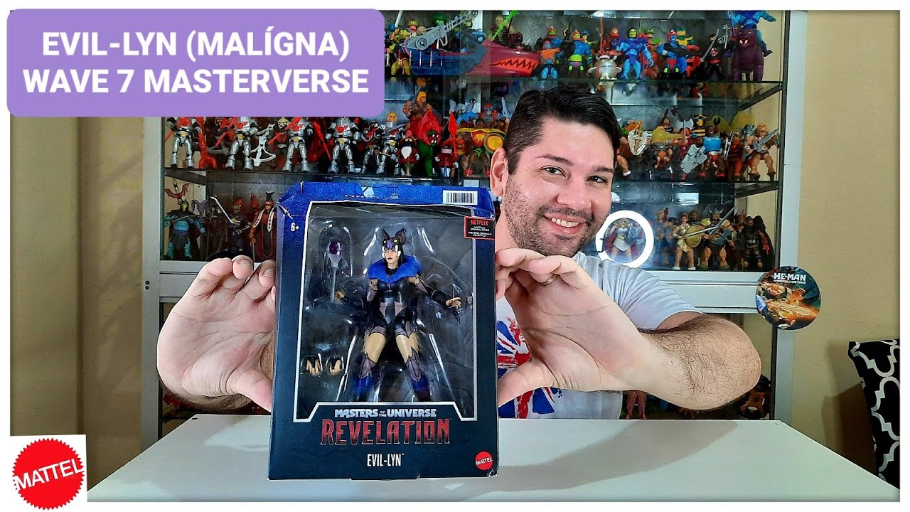 EVIL-LYN (MALÍGNA) REVELATION MOTU MASTERVERSE ACTION FIGURE REVIEW! MASTERS OF THE UNIVERSE!