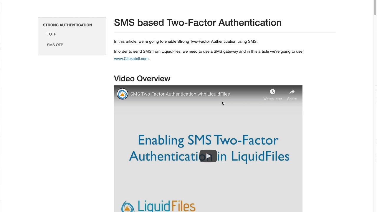 LiquidFiles v3.3 Overview