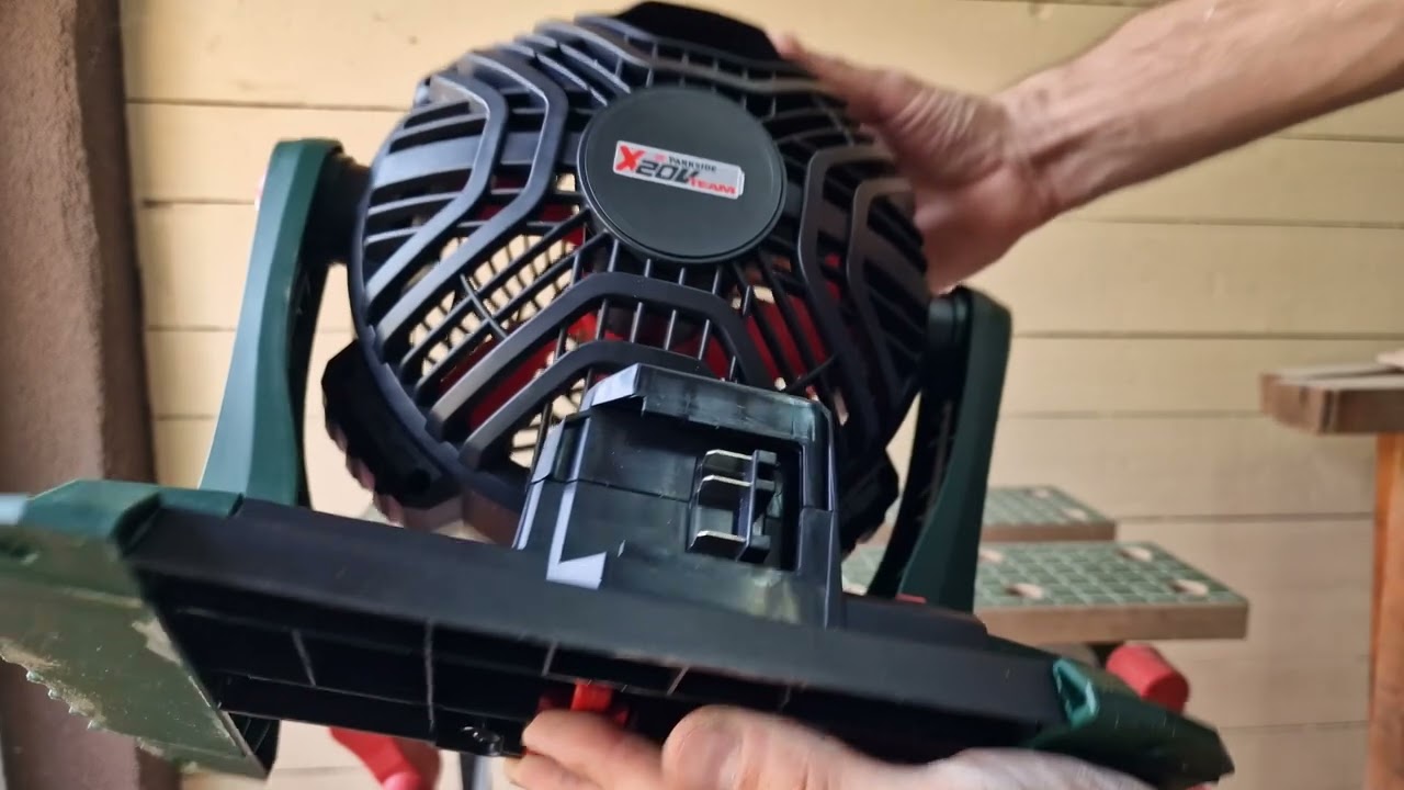 Parkside PVA 20-Li C2 Cordless Fan review