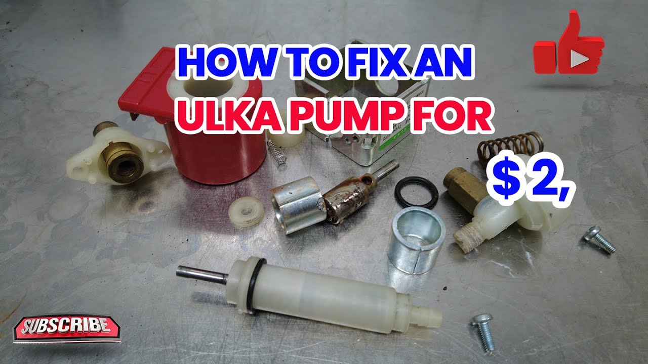 How To Fix Your Ulka Vibration Pump for ONLY $2! (Save Big on Espresso Machine Repairs)
