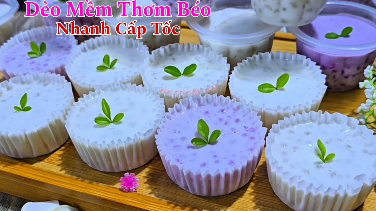 Chỉ Cần 10 Phút. K Cần Bột Gạo,Nếp, Năng.Bột Rau Câu.Làm Món Bánh Này Thơm Béo Ngon Hết Ý