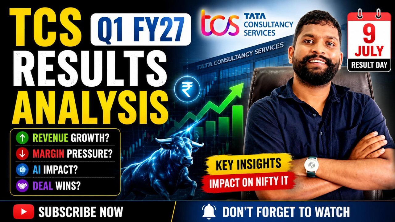 🔥 TCS Q1 FY27 Results Preview | AI, Margins, Guidance & Nifty IT Impact | Buy or Sell?