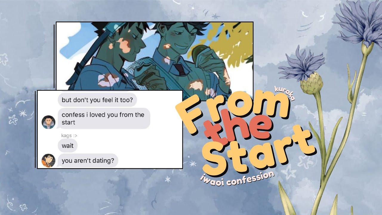 from the start – laufey // iwaoi // haikyuu texts | kuroka 🎧🔆