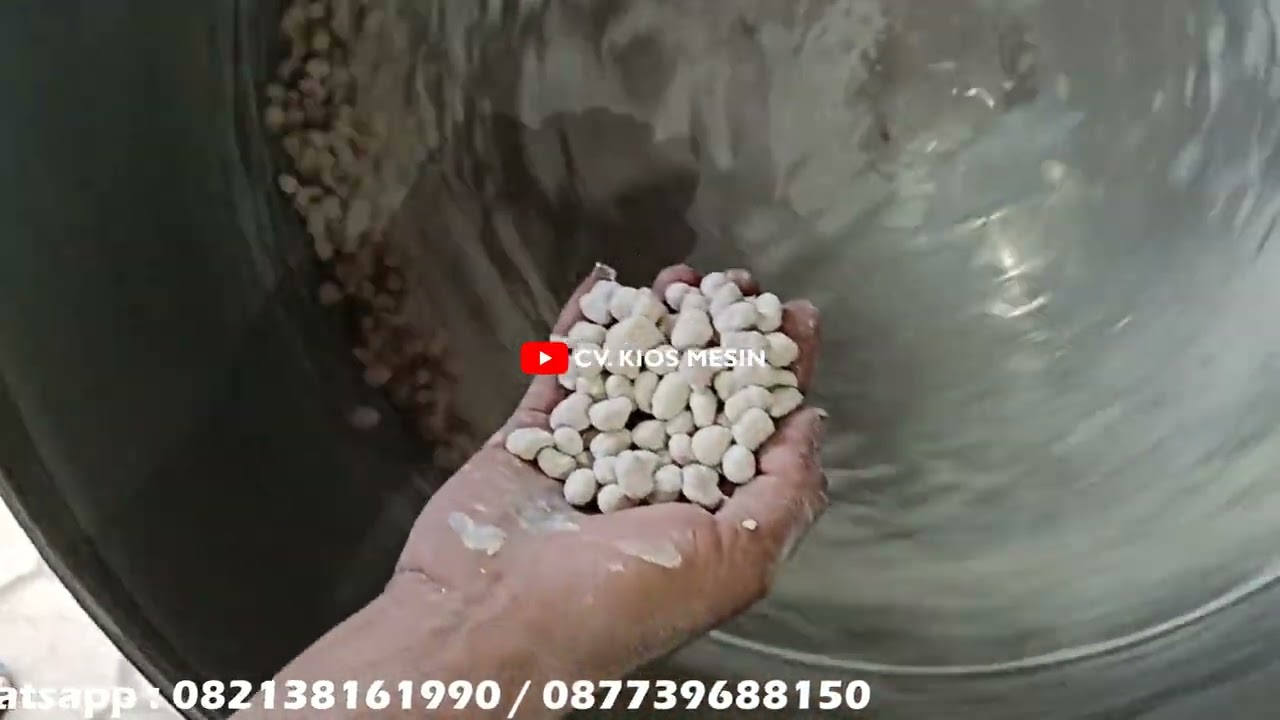 Mesin Pembuat Kacang Atom atau Kacang Telur