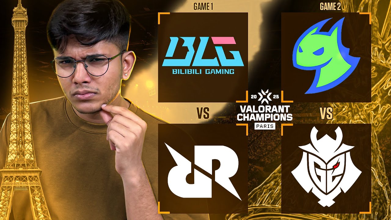 🔴 RRQ VS BLG | G2 VS DRG | VALORANT CHAMPIONS 2025 WATCHPARTY | #ChampsCostream