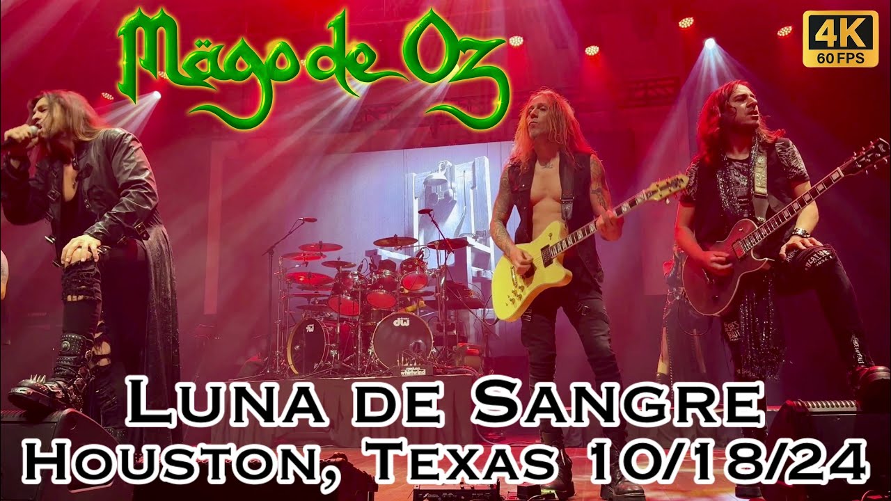 Mago de Oz - Luna de Sangre - Houston, Texas 10/18/24