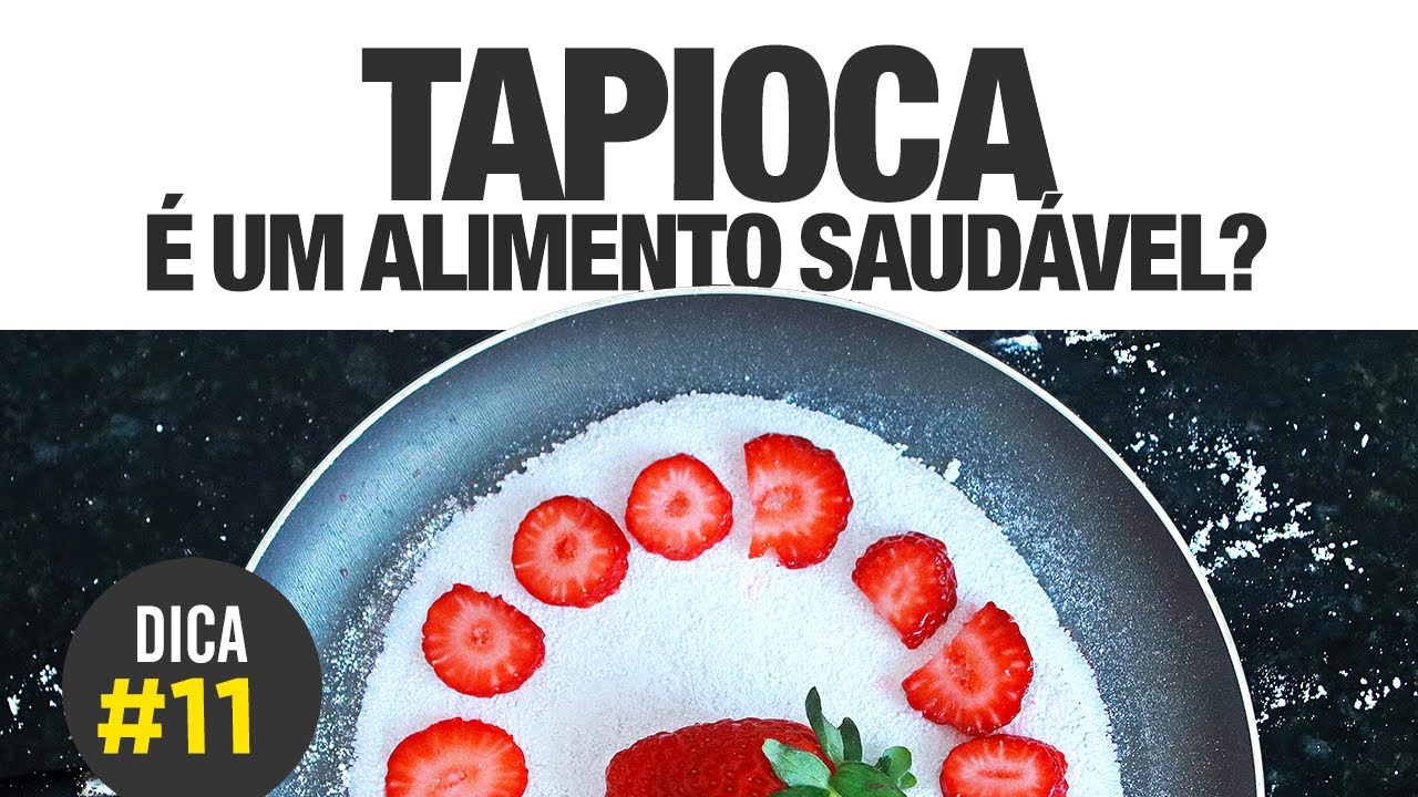 TAPIOCA tem alto &Iacute;NDICE GLIC&Ecirc;MICO? [DICA #11] 🍥⬆