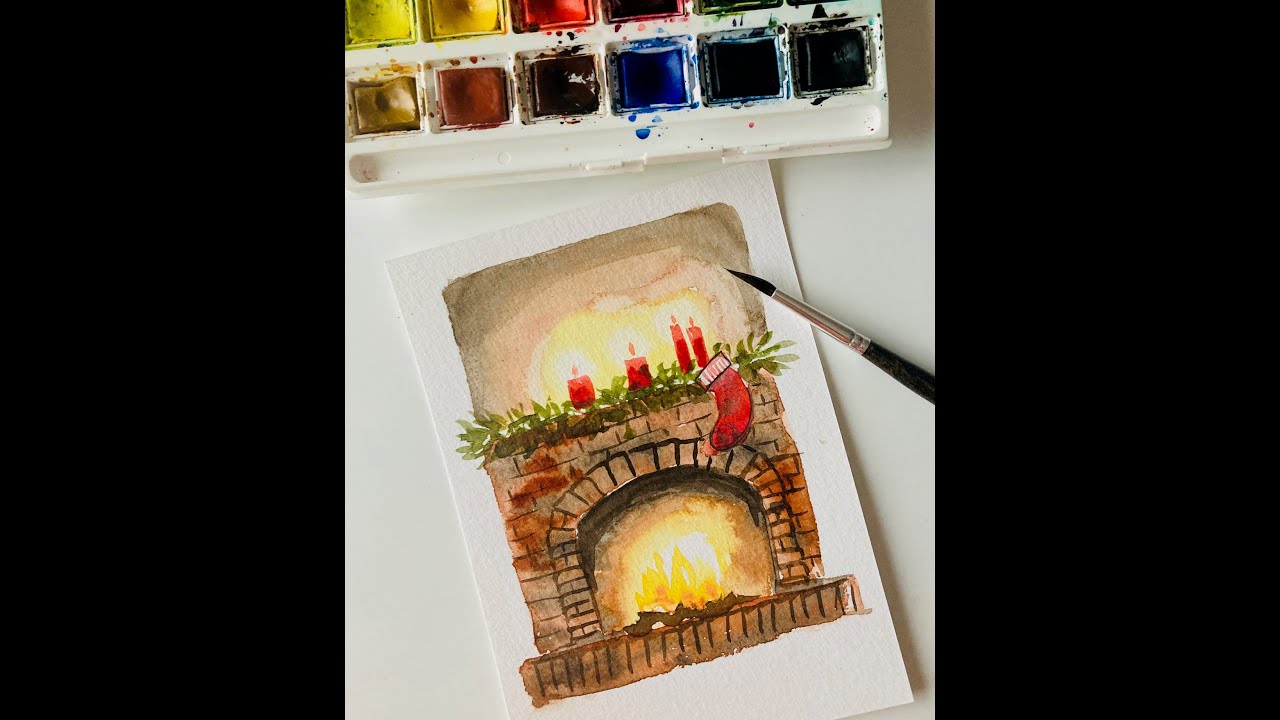 Calendrier de l'Avent - JOUR 17 - Cheminée de Noël