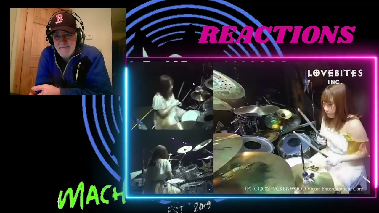 Lovebites - Haruna drum cam 