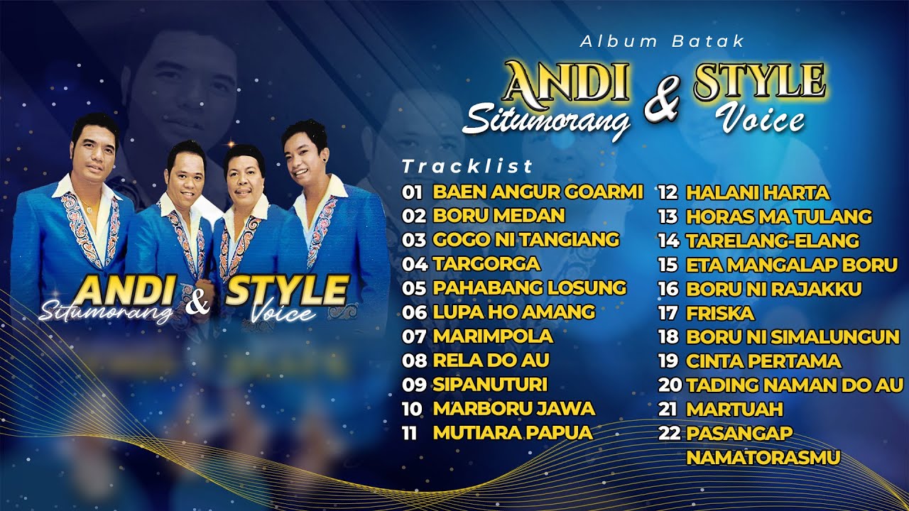 Album Batak Andi Situmorang & Style Voice