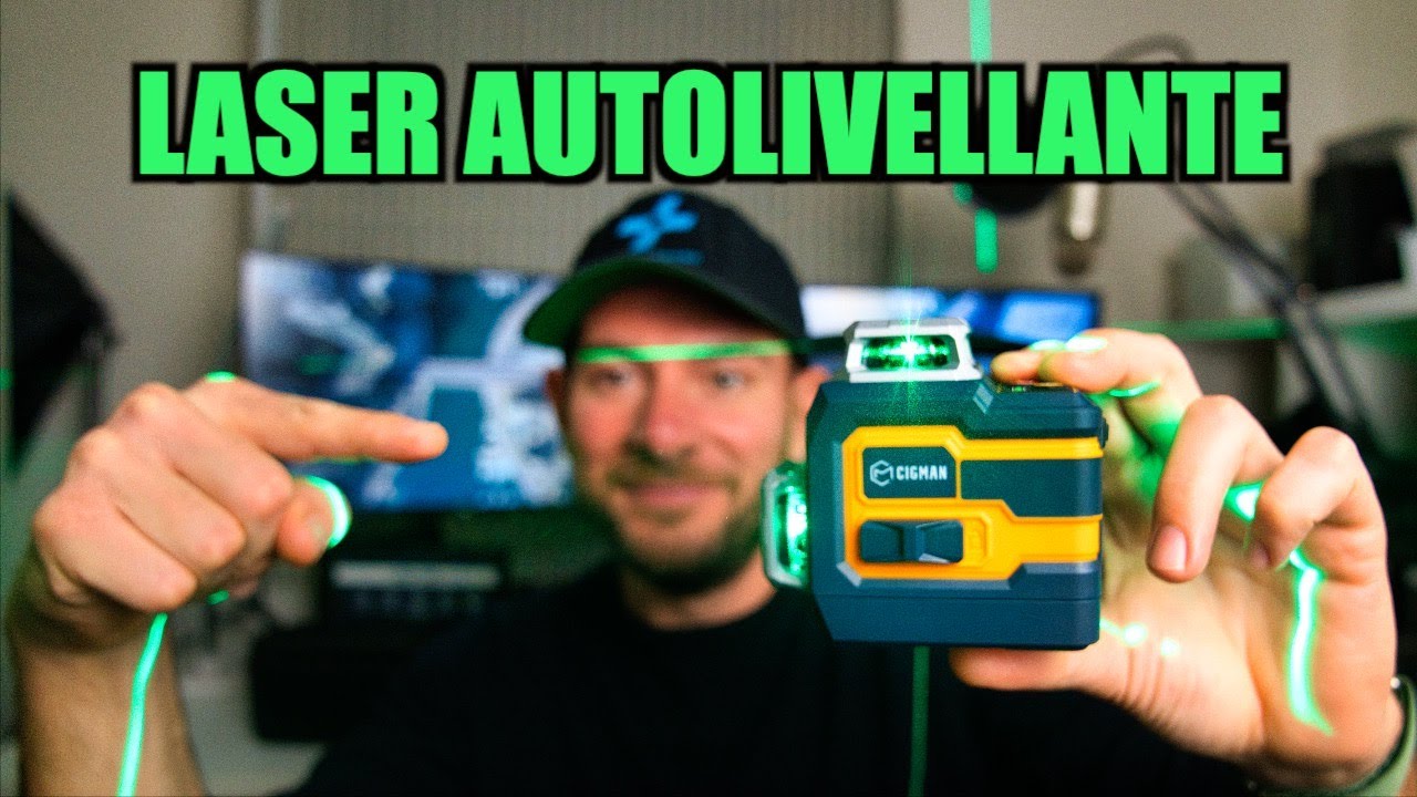 Con QUESTO COSO diventi un PROFESSIONISTA del FAI da TE e una livella laser! CIGMAN CM-S01