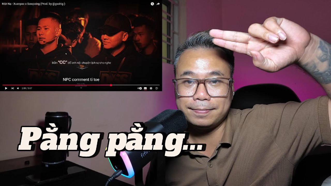 (Reaction) Mặt Nạ - Xuanpac x Sawpaing (Prod. by ‪@gvahig‬)... Phát súng thứ 2!