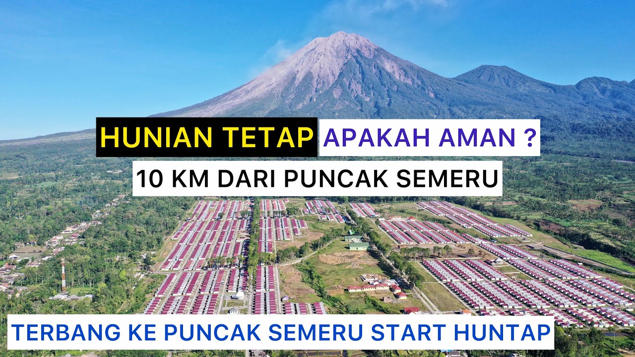 10 KM DARI PUNCAK SEMERU. APAKAH HUNIAN TETAP AMAN ? TERBANG KE PUNCAK SEMERU DARI HUNTAP