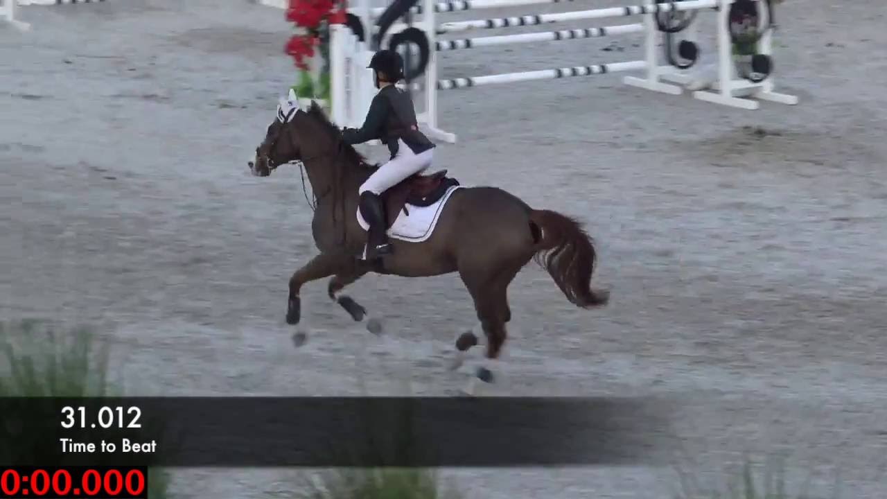 11 Year Old Going For It at the $7500 Show Jumper Classic in Ocala