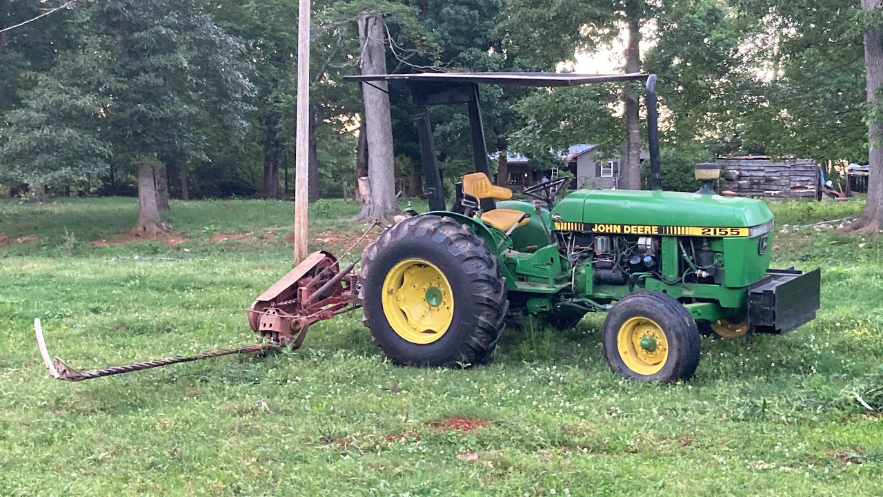 Trying Out the Massey Ferguson Sickle Mower! #masseyferguson #tractor #sicklemower