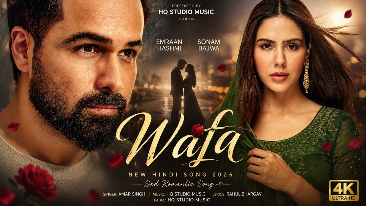New Song 2026 | Wafa | Emraan Hashmi | Sonam Bajwa | New Hindi Song | Sad Romantic Song 2026