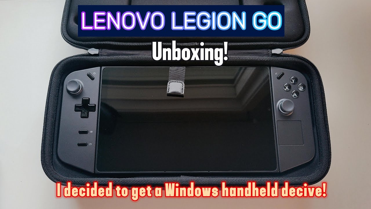 Lenovo Legion Go Unboxing