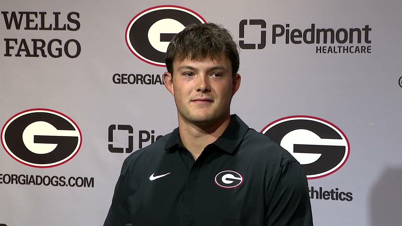 Georgia Opens Fall Camp - TE Oscar Delp - 7/31/25