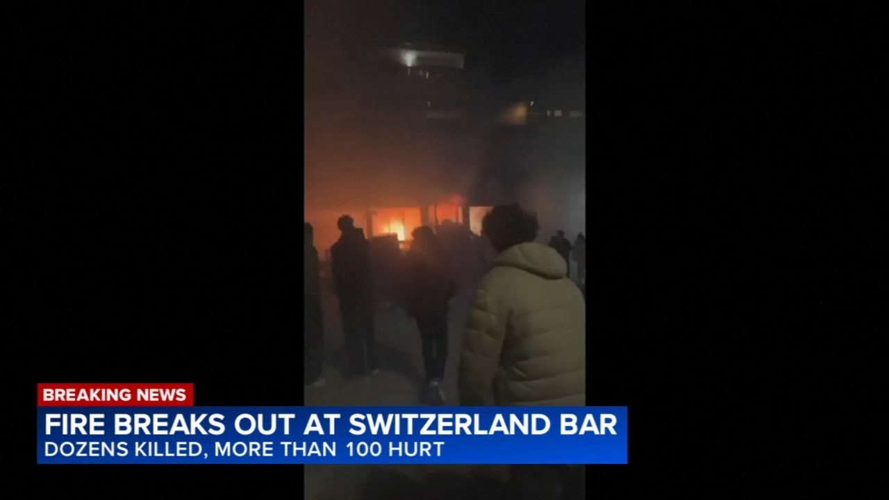 Around 40 dead, 115 injured in Swiss Alps resort fire, police say