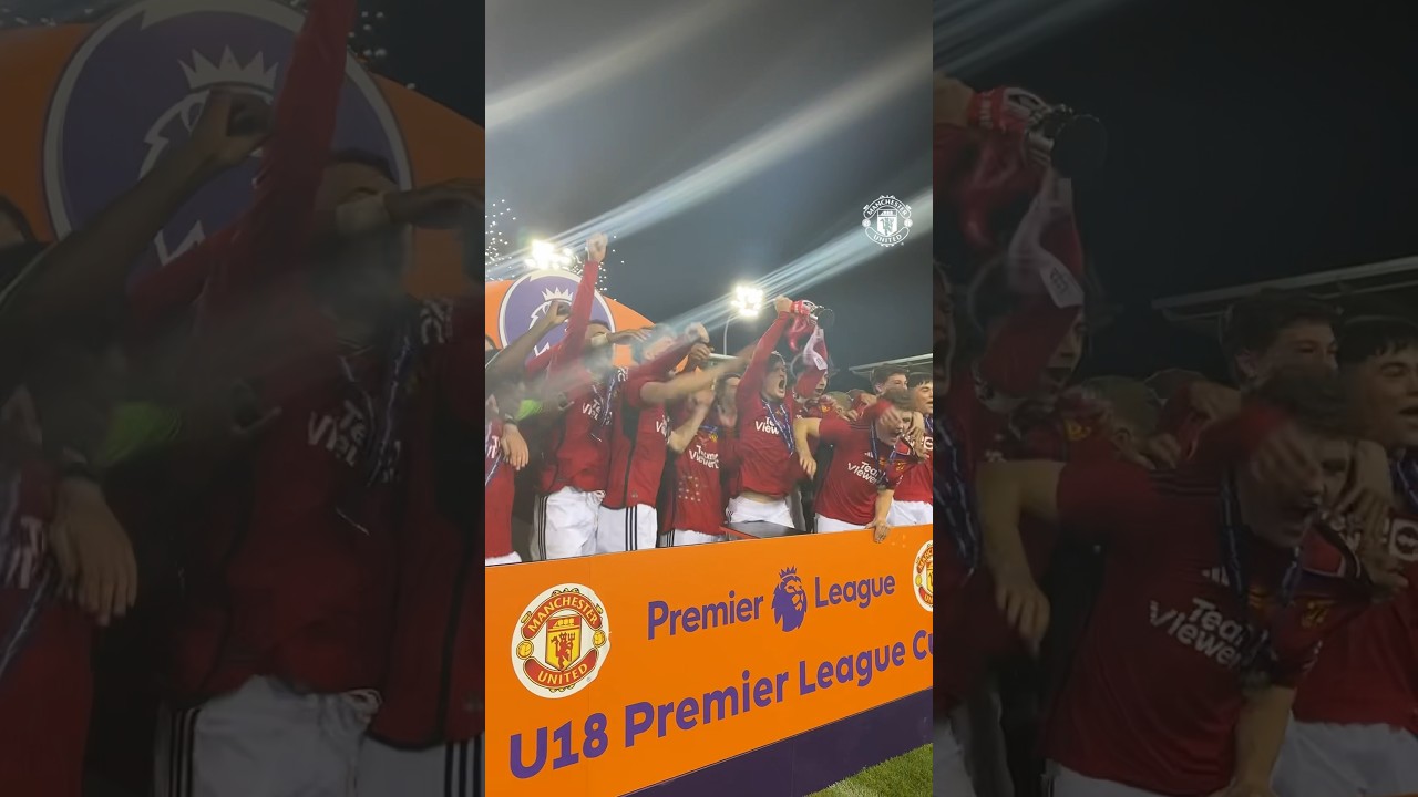 Under-18 Premier League Cup Champions! 😍🏆