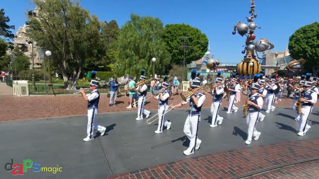 Disneyland Band Main Street March June 20, 2022