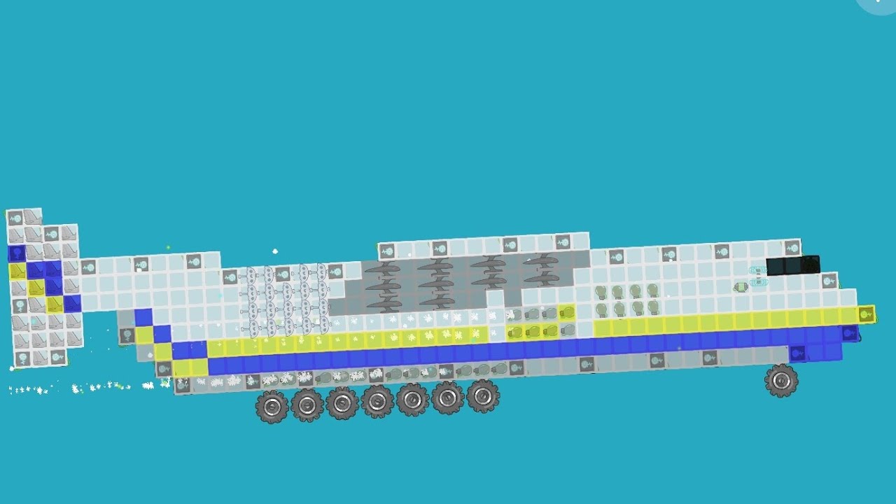Ан-225 "Мрия" в игре bad piggies 