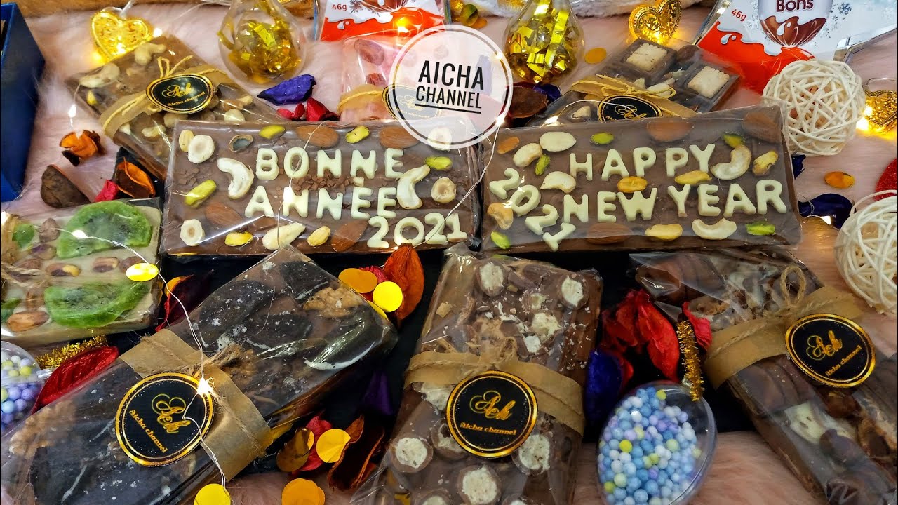tablette chocolat 🍫 fourées 2021, طابلات شوكولاطة 🍫 بحشوات مختلفة بنييينة للأعياد🇩🇿
