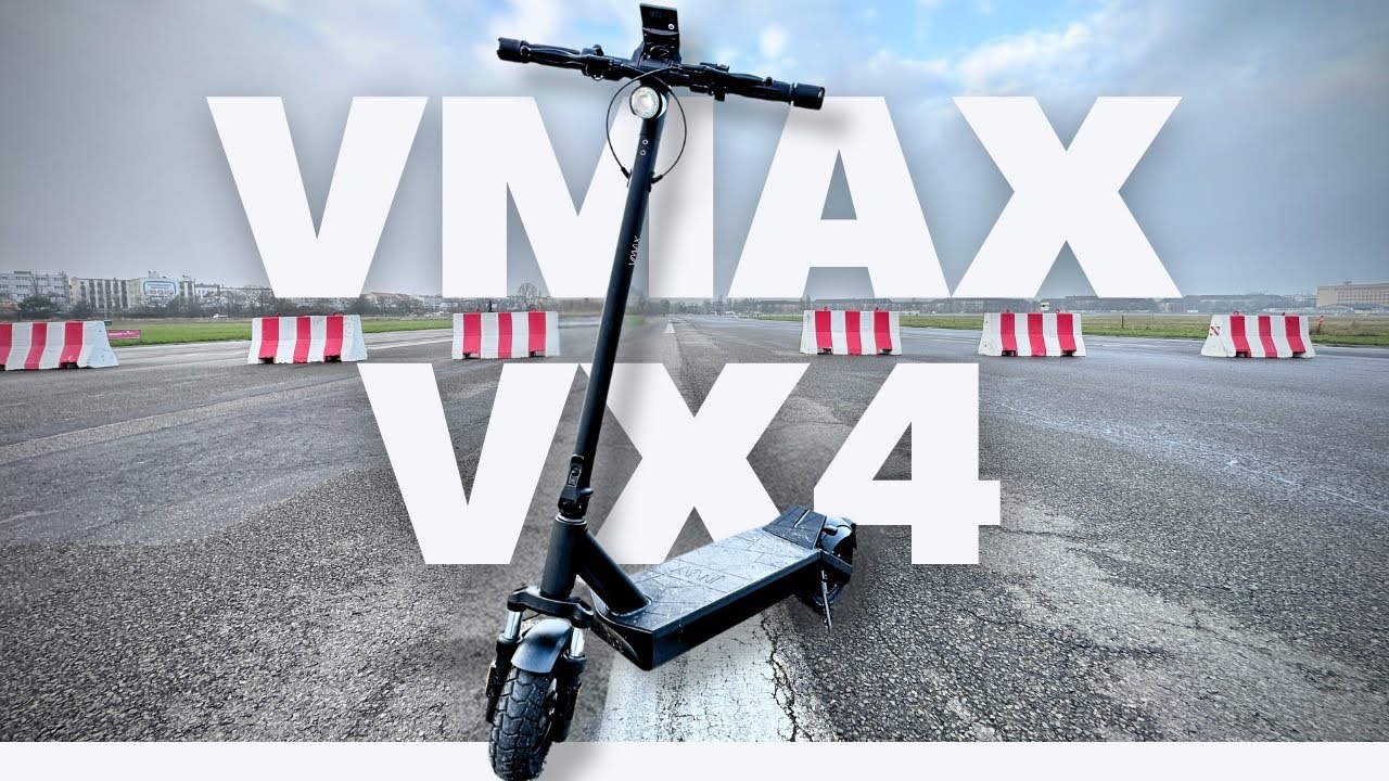 ⚡️ VMAX VX4 - EXTREM STARK! ⚡ Einer der st&auml;rksten E-SCOOTER seiner Klasse👍 #vmax #vx4 #test #review
