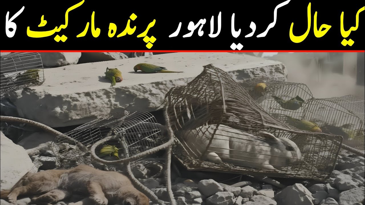 lahore birds market demolished | data darbar parinda market | parinda market before and after