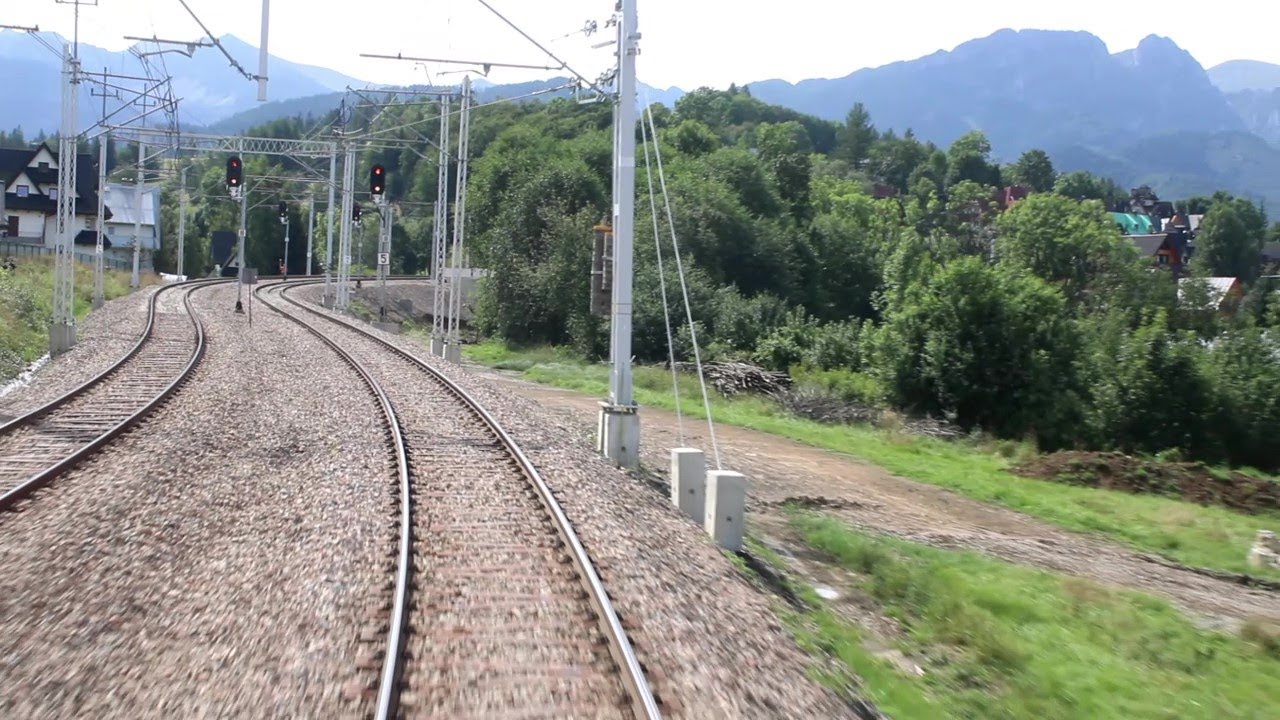 Pociągiem przez Tatry, Podhale i Beskid Żywiecki, rearview Zakopane-Sucha Beskidzka-Żywiec, IC Halny
