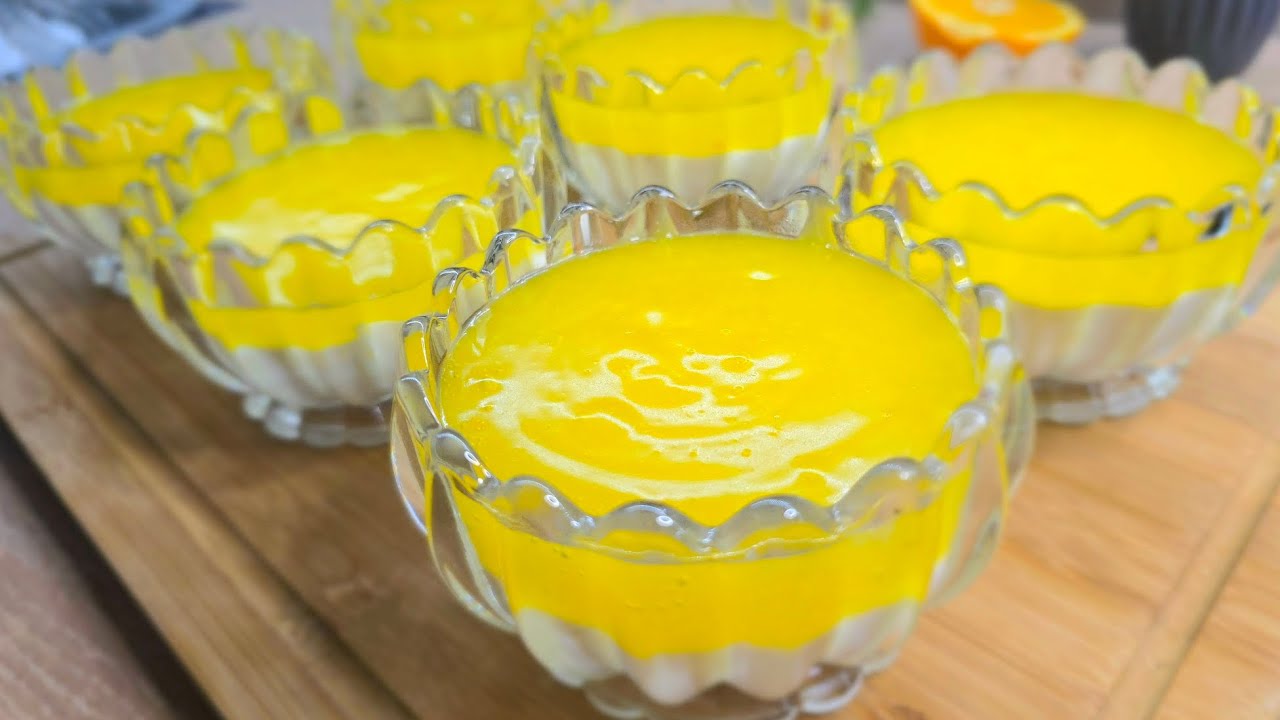 بالوظة مع رز بحليب🍊 (مبطنة البرتقال مع الرز بحليب)طعم مميز ونكهة فريش منعشة 🍊
