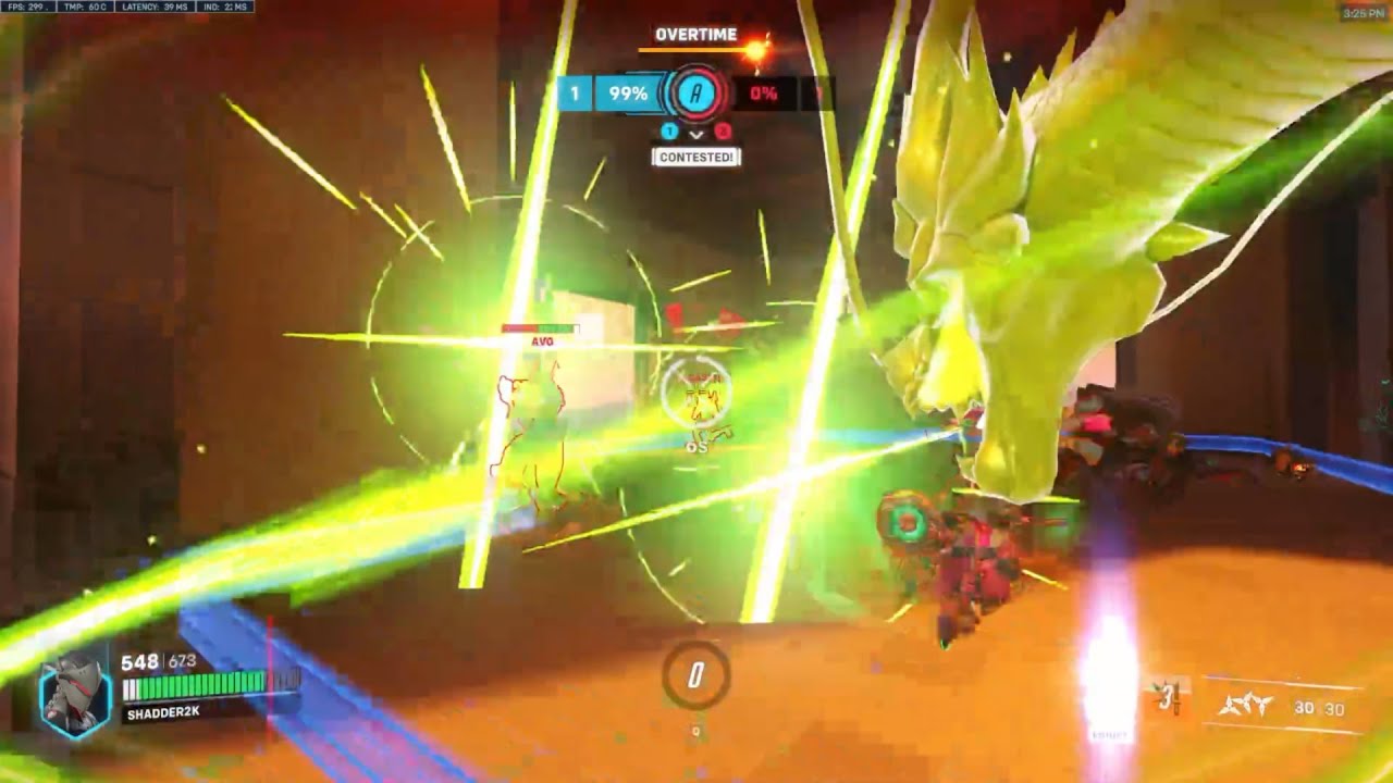Overwatch 2 Highest Rank Genji Shadder2k Tryhard Gameplay On Ilios