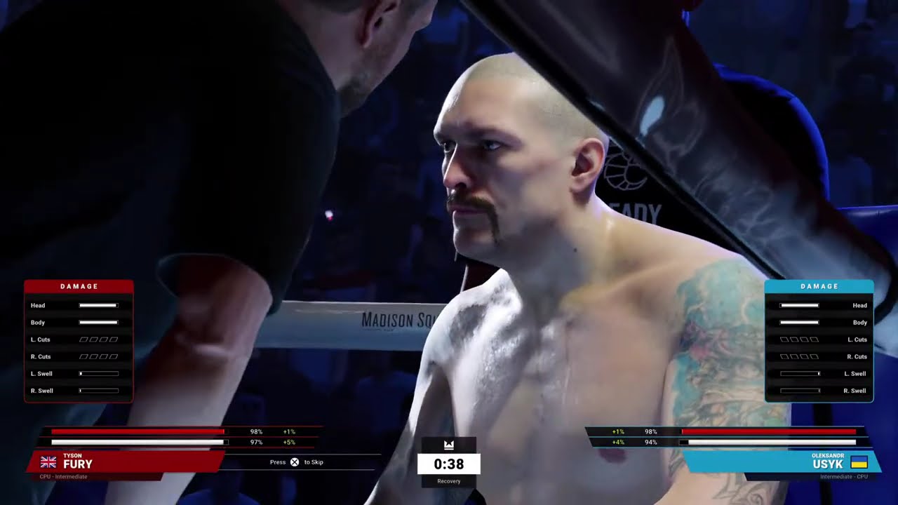 PS5 Undisputed Part 1 Tyson Fury VS Oleksandr Usyk