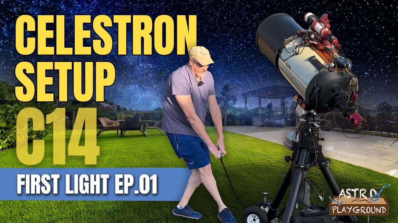 Massive Scope on the Move! Celestron C14 Setup & First Light Journey | Ep. 01