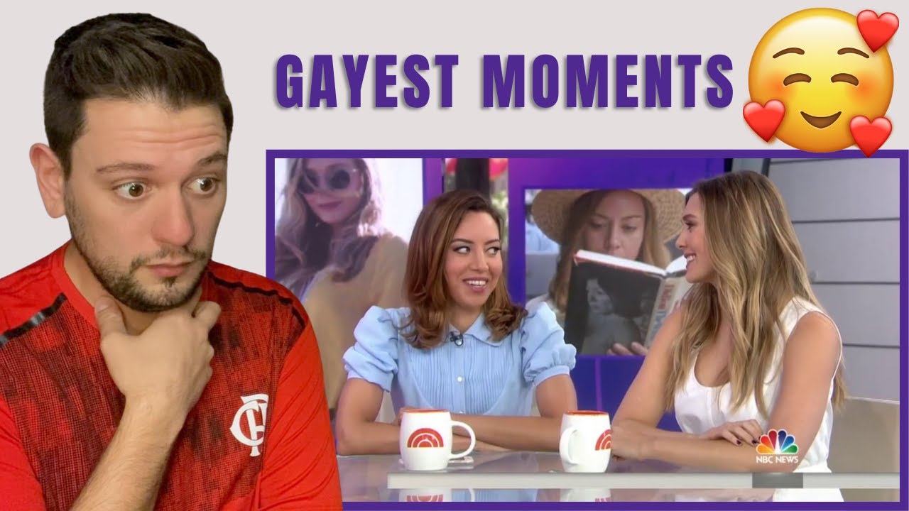 Aubrey Plaza gayest moments | Reaction (GAY MAN REACTS)