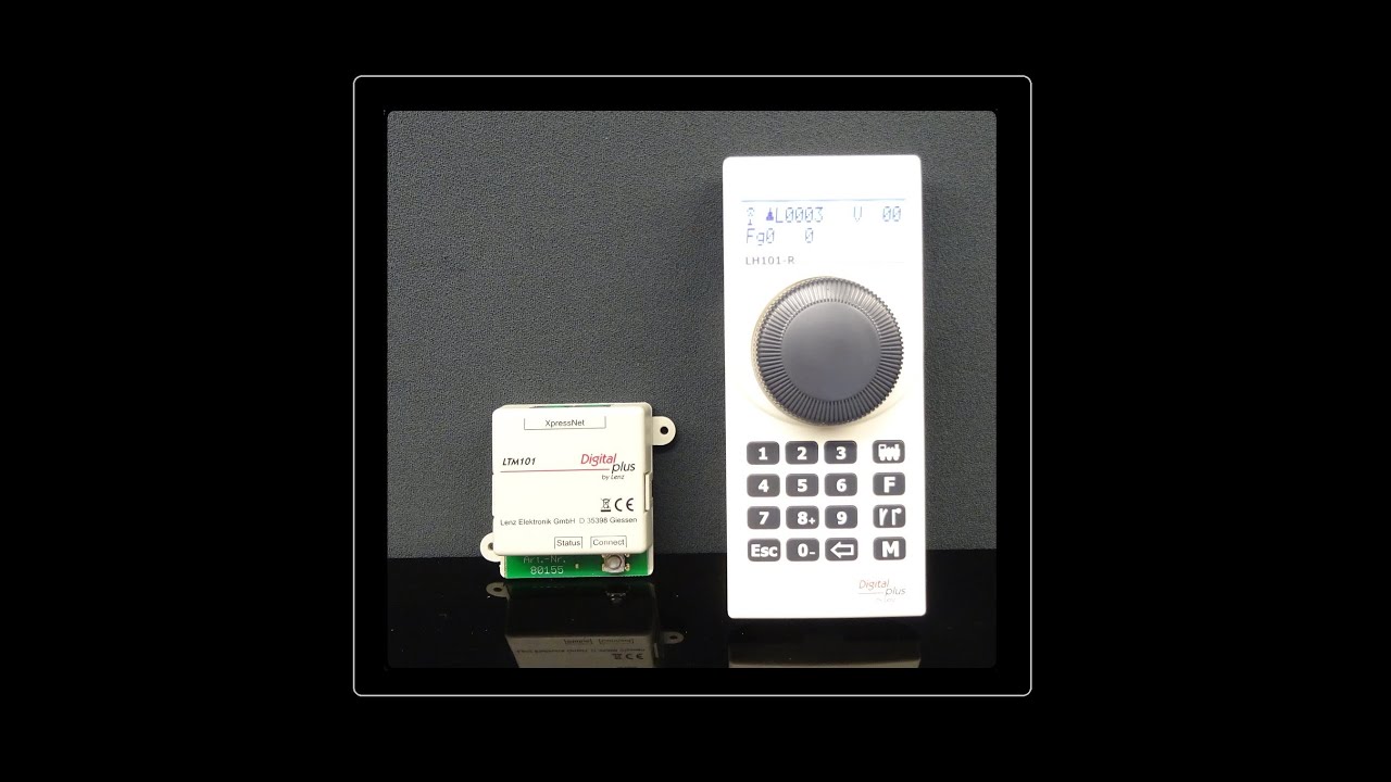Lenz LH101R Wireless handset and LTM101 Receiver  quick look