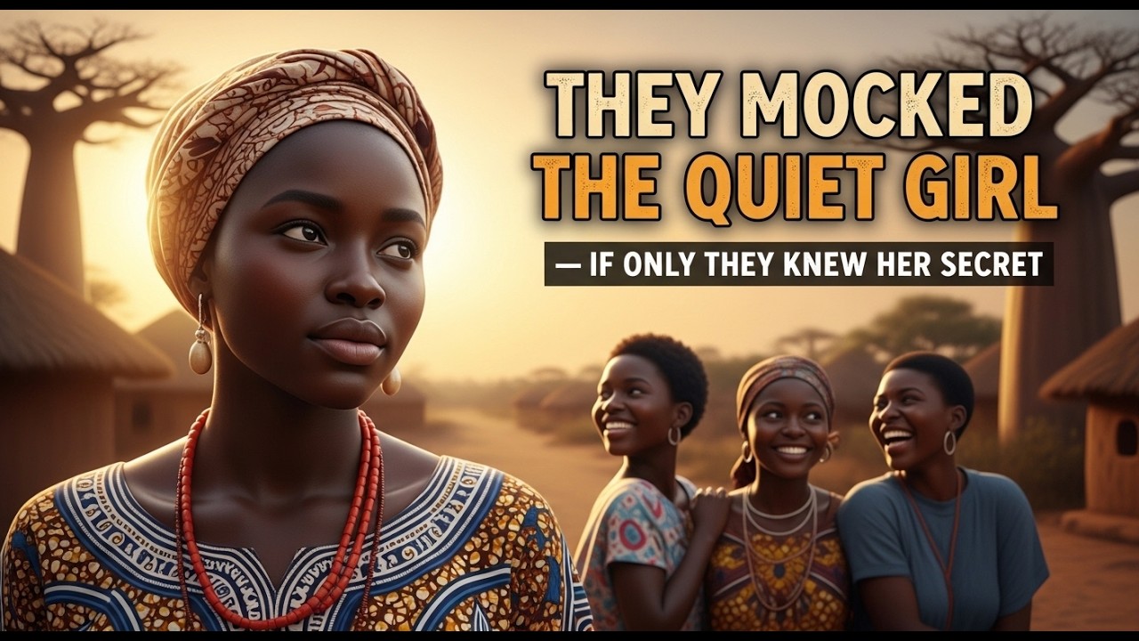 They Mocked the Quiet Girl — If Only They Knew Her Secret. #folklore #africanfolktales