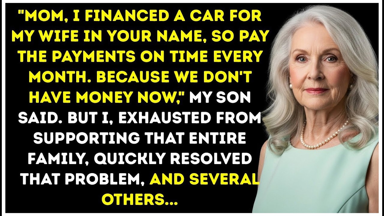 My Son Got A Loan In My Name... For His Wife! I'm Done Supporting That Family!