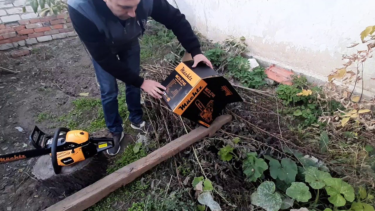 Бензопила Mächtz MCG-2745. Отзыв покупателя